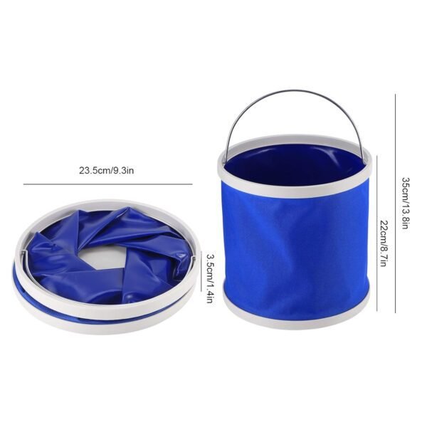 Portable 5L Water Bucket | Foldable Camping, Outdoor & Travel Water Storage Container - Image 6