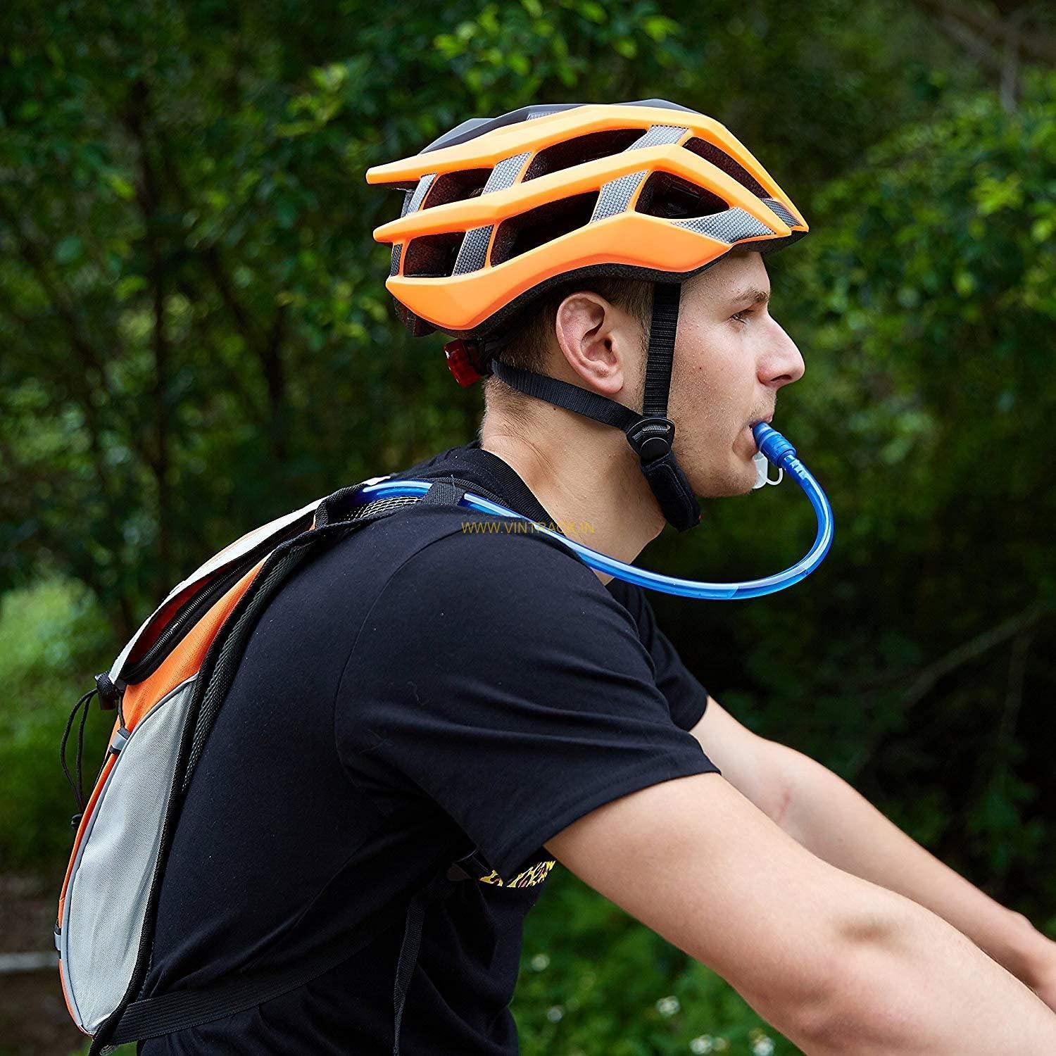 Polyester Hydration Bladder Bag Without Water Bottle | Lightweight Backpack Hydration System for Camping, Hiking & Outdoor Activities - Image 5