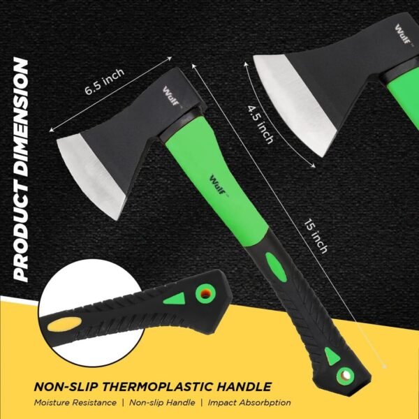 High-Quality Axe for Outdoor, Camping, and Survival – Durable, Sharp, and Multi-Use Chopping Tool - Image 4