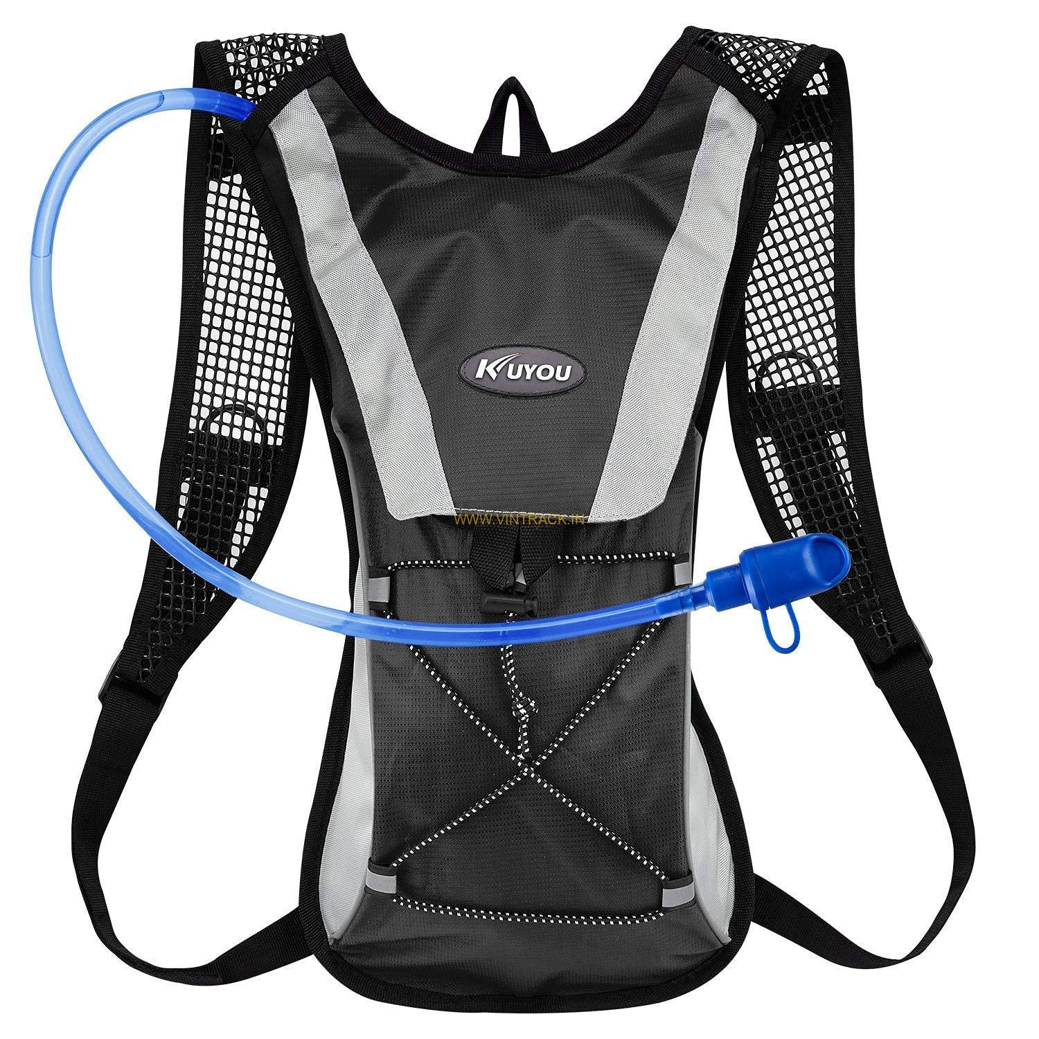 Polyester Hydration Bladder Bag Without Water Bottle | Lightweight Backpack Hydration System for Camping, Hiking & Outdoor Activities - Image 9