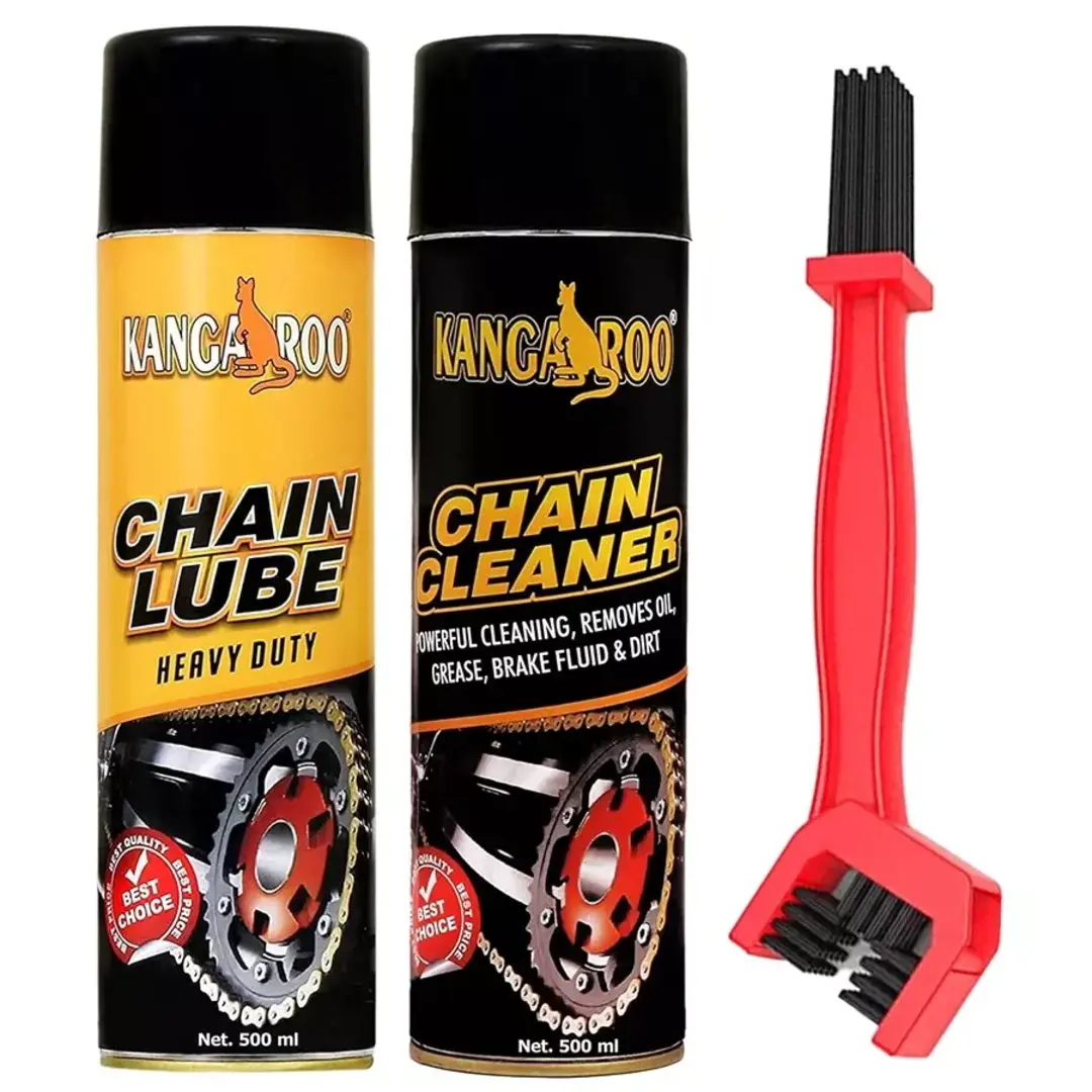 Premium Chain Lubricant Spray & Chain Cleaner Spray – High-Performance Motorcycle Maintenance, Dirt & Rust Protection.