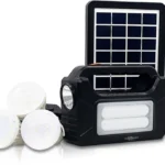 Rocklight | RL-2090 Mini Solar Inverter with 3 LED bulb and solar mobile  charger