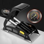 FOOT AIR  PUMP COMPRESSOR FOR  CAR & BIKE AIR PUMP  FOR MOTORBIKE, CARS,  BICYCLE. - Image 4