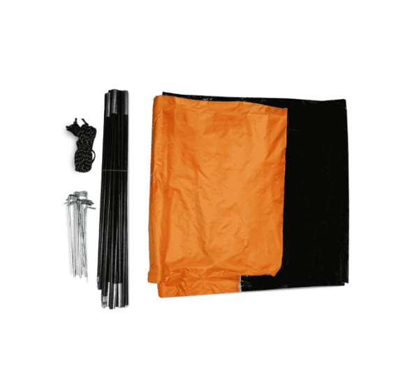 HIMMALEH  HURRICAN 3XL  TENT 5000 MM WATER  PROOF, DOUBLE FLYSHEET,  FIBRE GLASS POLE - Image 6