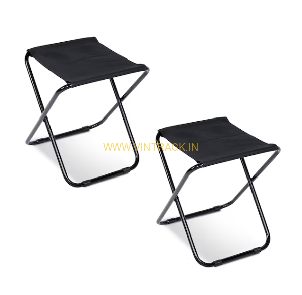 Portable Folding Stool – Lightweight, Compact, Durable Camping & Travel Stool for Outdoor, Trekking, Hiking, Picnic & Fishing