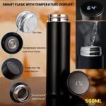 Vacuum Insulated  Thermo Water Bottle with  LED Temperature Display  304 Stainless Steel - Image 2