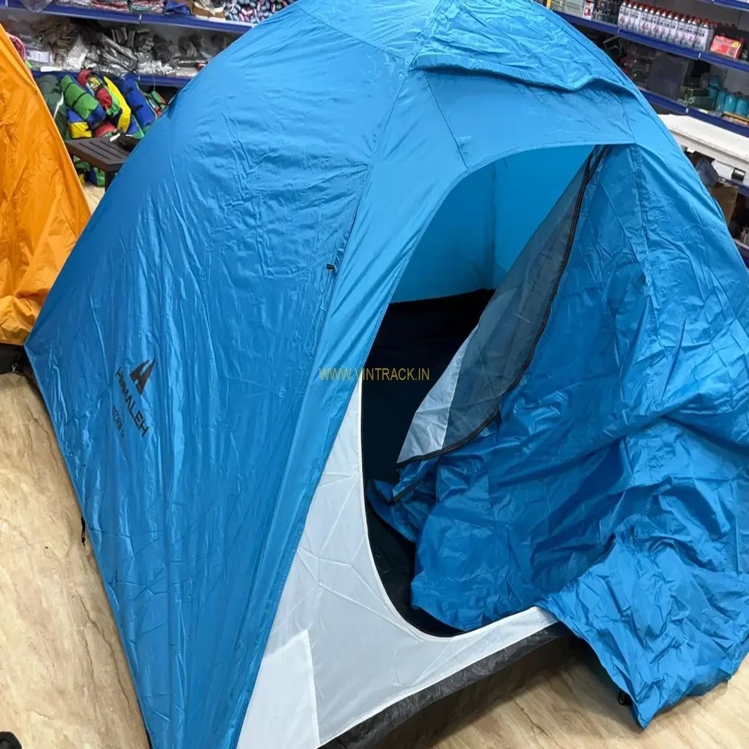 Himmaleh Storm 4+ Camping Tent – 3000mm Waterproof Double Flysheet with Durable Fiberglass Poles, 4 Person Outdoor Trekking & Hiking Tent
