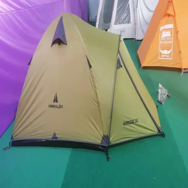 Himmaleh Hurrican 2XL Camping Tent – 4000mm Waterproof, Double Flysheet, Durable Fiberglass Poles, 2-Person Outdoor Trekking & Hiking Tent - Image 4