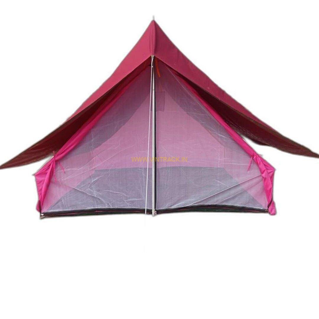 Alpine Tent 7x7 ft – Double Layer Waterproof & Snow Resistant Camping Tent for Trekking, Hiking, Mountaineering & Outdoor Adventures