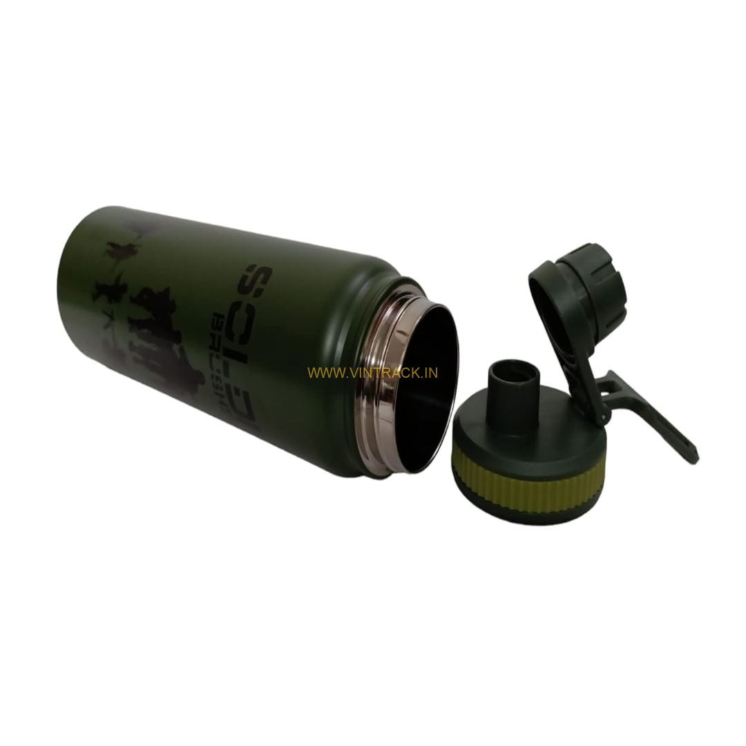 Generic Vacuum Thermos Stainless Steel Bottle 680ml – Hot & Cold Double Wall Insulated Water Bottle for Travel, Office & Gym - Image 4