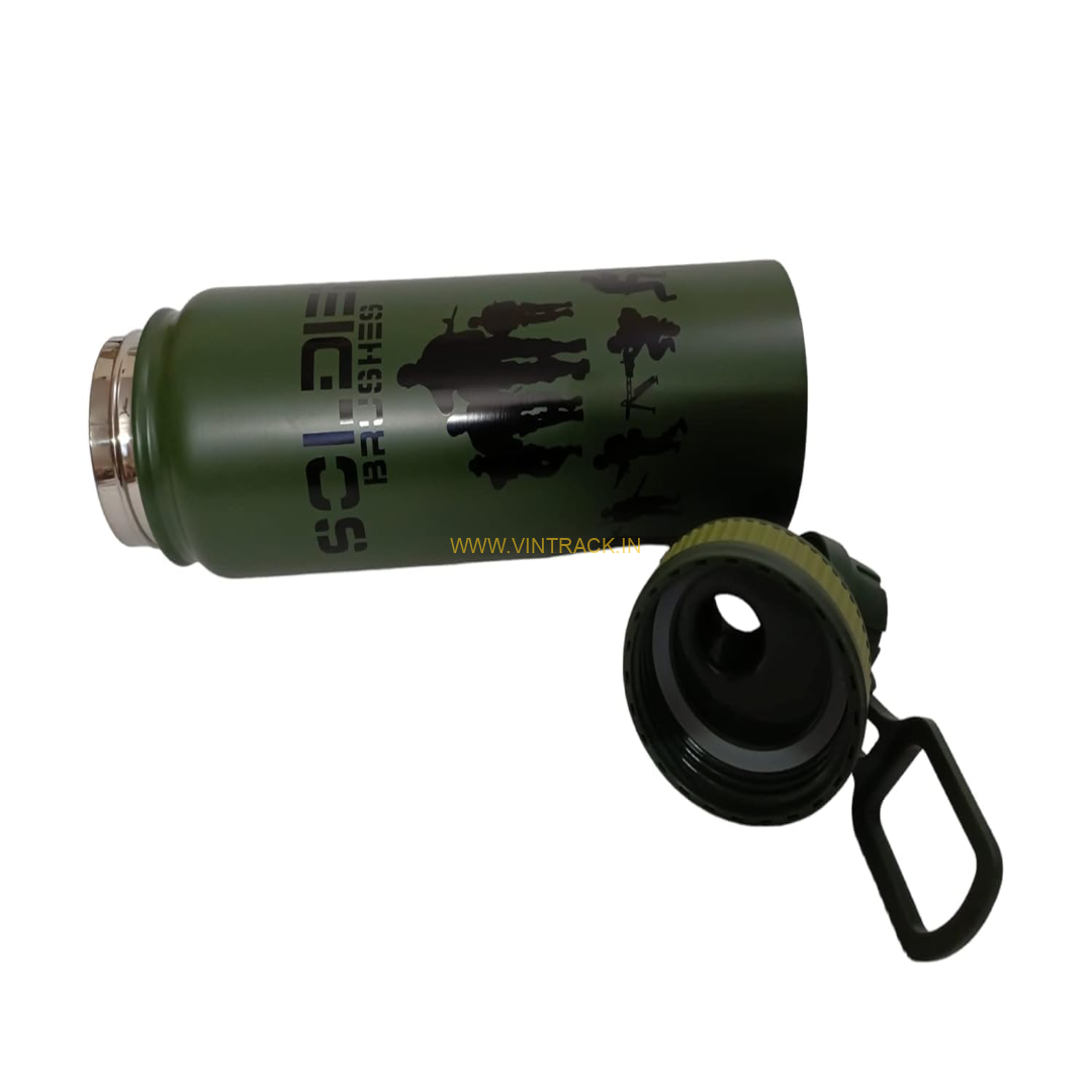 Generic Vacuum Thermos Stainless Steel Bottle 680ml – Hot & Cold Double Wall Insulated Water Bottle for Travel, Office & Gym - Image 2