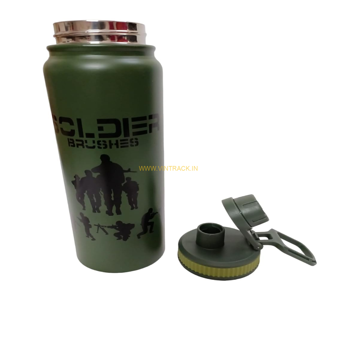 Generic Vacuum Thermos Stainless Steel Bottle 680ml – Hot & Cold Double Wall Insulated Water Bottle for Travel, Office & Gym - Image 5