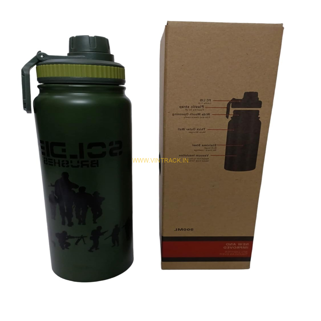 Generic Vacuum Thermos Stainless Steel Bottle 680ml – Hot & Cold Double Wall Insulated Water Bottle for Travel, Office & Gym