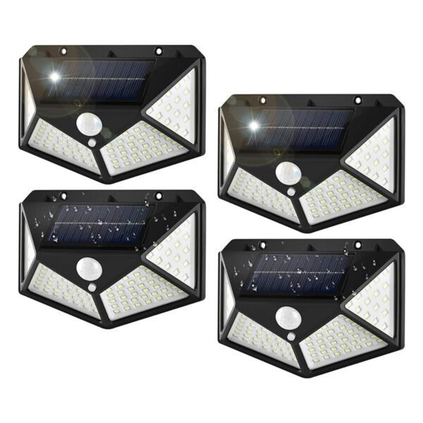Wall Mounted Solar Motion Sensor Light – Waterproof Outdoor LED Light for Garden, Gate & Pathway (Pack of 1)