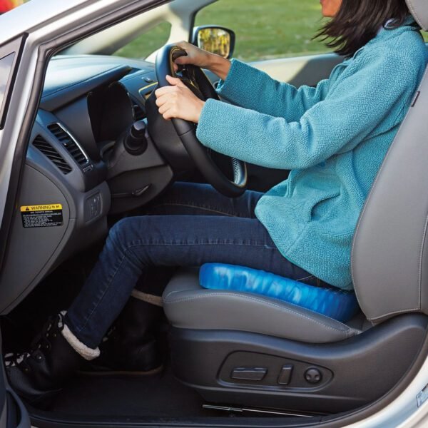 Egg Seater Silicone Gel Car Seat Cushion – Honeycomb Cooling Gel, Tailbone Relief & Non‑Slip Cover - Image 3
