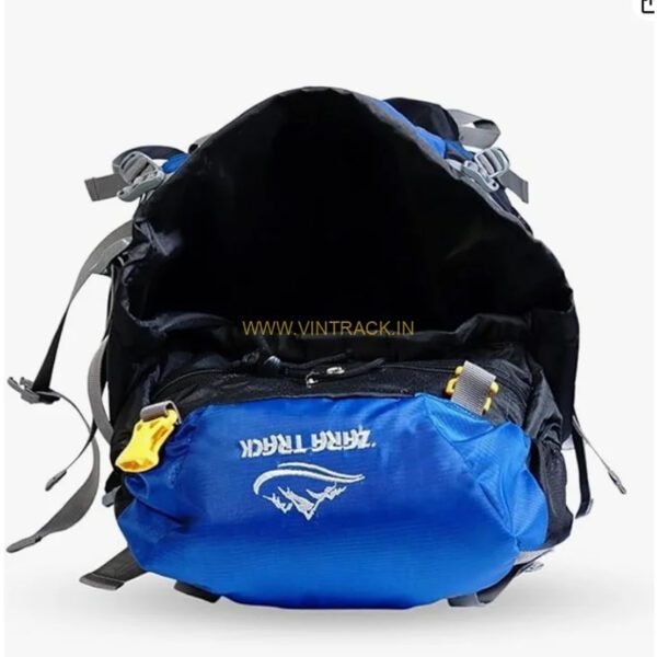 60L Rucksack Travel Backpack for Trekking & Hiking | Large Capacity Waterproof Bag for Men & Women – Blue - Image 4