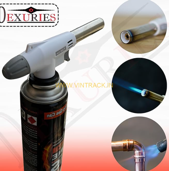 Multi-Purpose Flame Gun for Cooking, BBQ & Welding – Adjustable Butane Gas Torch with Safety Lock & Ignition Trigger | Portable Flame Thrower - Image 3