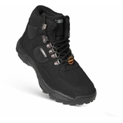 Liberty Army All-Black Waterproof Trekking Shoes for Men – Jungle, Everest & Outdoor Hiking Boots | Durable, Rugged, All-Terrain Adventure Footwear