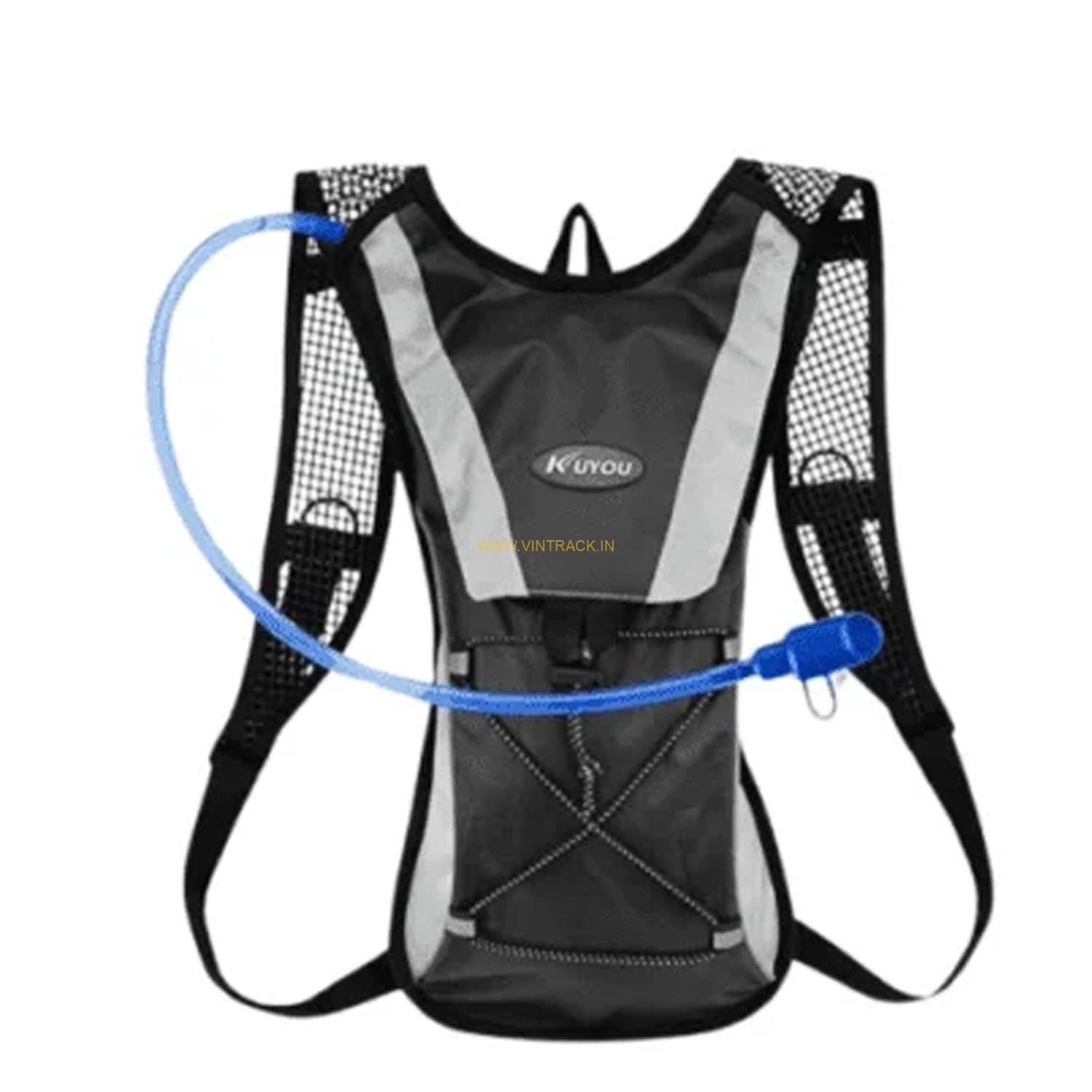 Polyester Hydration Bladder Bag with Water Bottle | Leak-Proof, Lightweight & Durable | Ideal for Hiking, Cycling, Camping, and Outdoor Adventures