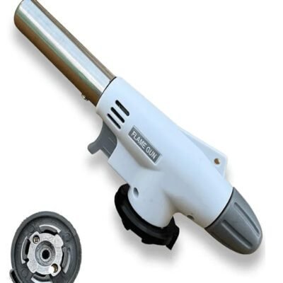 Multi-Purpose Flame Gun for Cooking, BBQ & Welding – Adjustable Butane Gas Torch with Safety Lock & Ignition Trigger | Portable Flame Thrower
