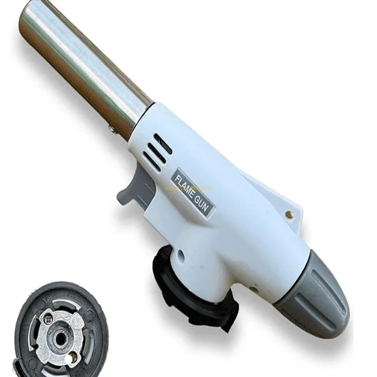 Multi-Purpose Flame Gun for Cooking, BBQ & Welding – Adjustable Butane Gas Torch with Safety Lock & Ignition Trigger | Portable Flame Thrower