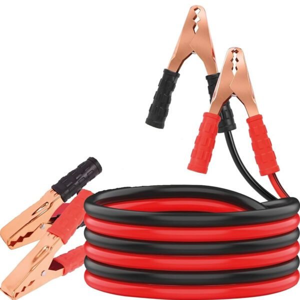 1000AMP Car Heavy Duty Auto Jumper Cable Battery Booster 5 ft Battery Jumper Cable - Image 3