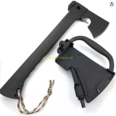 Camping Axe Survial Axe with Multitool with Durable Materials, Sharp Blade, Non-Slip, fire-Starter, Hammer Design, Rope-Cutter, Emergency Whistle, a Heavy Duty Axe for Your Next Trip!