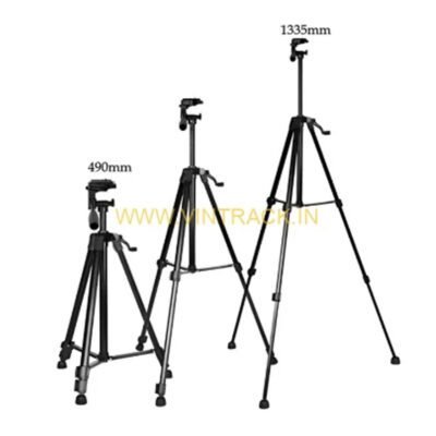 3301 Multi-Functional Professional Lightweight Portable Tripod Stand For Mobile Phones And Cameras