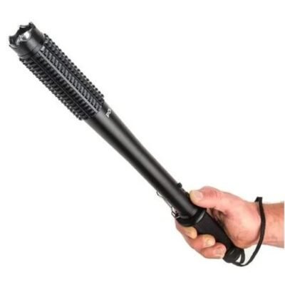 Current Torch Rechargeable Stun Gun Flashlight 18,000V – Ultra-Bright LED Torch 2-in-1 Personal Defense with Safety Switch