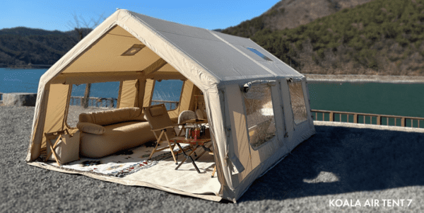 air inflator tent