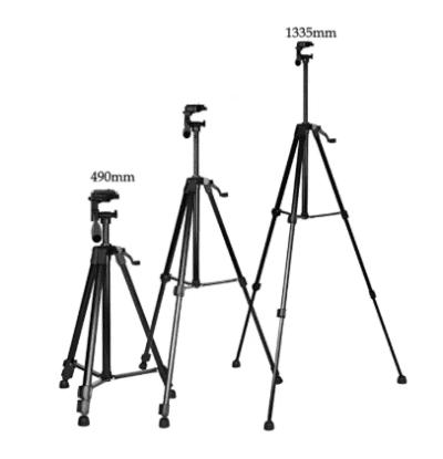 3301 Multi-Functional Professional Lightweight Portable Tripod Stand For Mobile Phones And Cameras