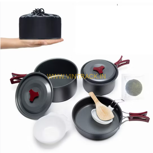 camping cooking set 2-4 person