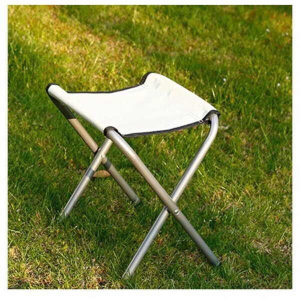 Camping Table with 4 Stools, Aluminium Alloy Portable Folding Picnic Table for Camping Hiking with umbrella - Image 3