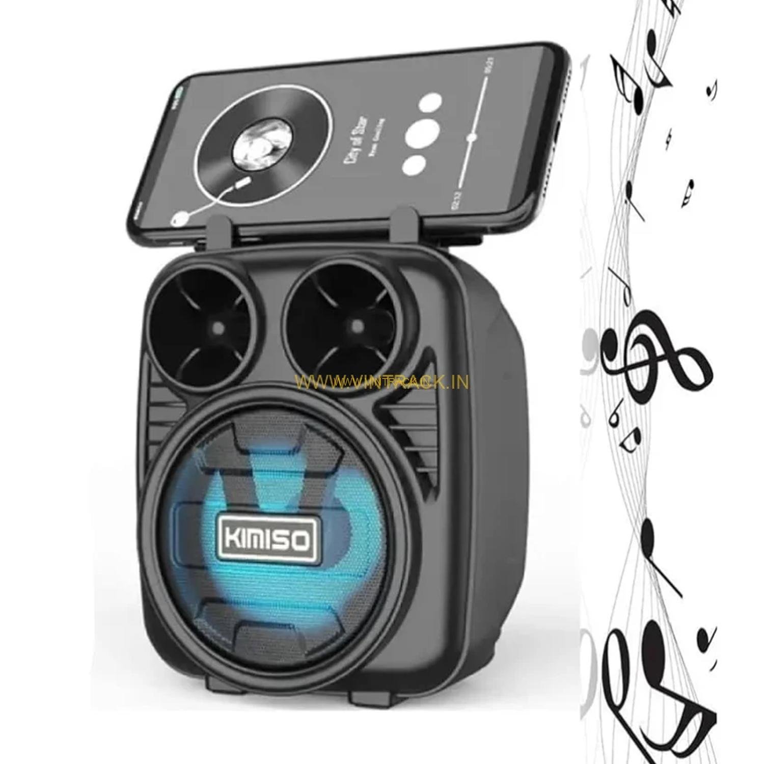 Wireless Bluetooth Speaker with Subwoofer, HiFi Stereo Sound, Loudspeaker with Volume Control & Call Function – Perfect for Office, Home, Bedroom Use