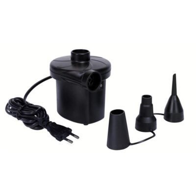 Multi-Purpose Electric Air Pump – Quick Inflate & Deflate for Air Beds, Mattresses, Sofas, Swimming Pools, Toys, and Travel Air Bags