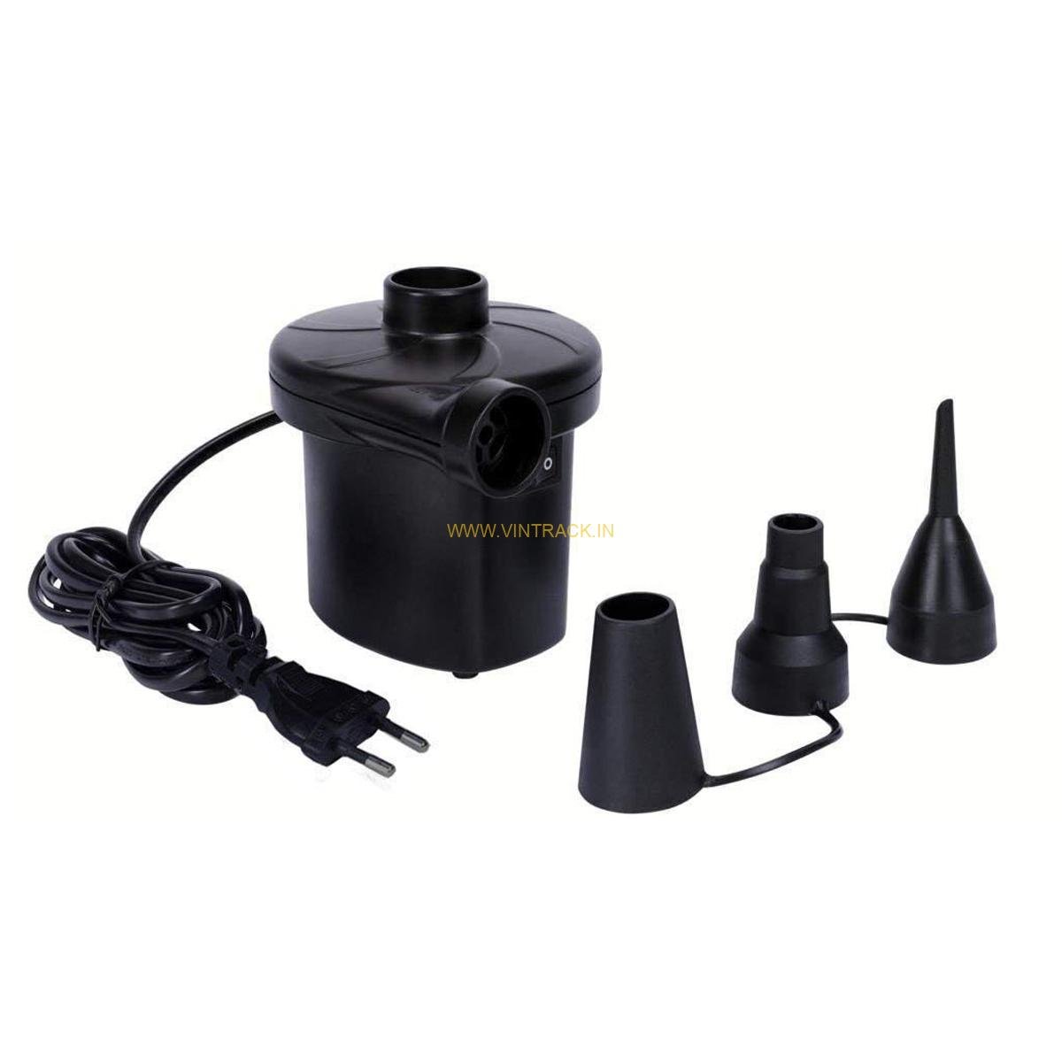 Multi-Purpose Electric Air Pump – Quick Inflate & Deflate for Air Beds, Mattresses, Sofas, Swimming Pools, Toys, and Travel Air Bags