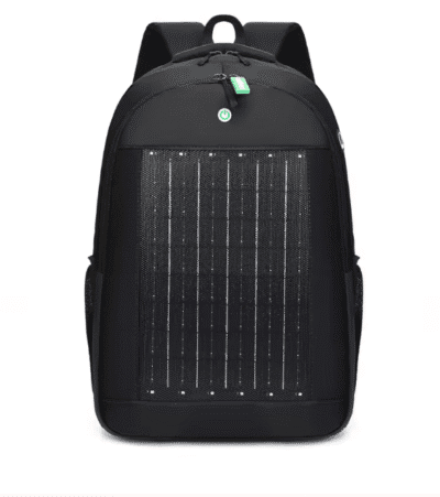 Solar Charging Backpack – Waterproof, Weatherproof Travel Bag with USB Port for Outdoor, Hiking, Camping & Work