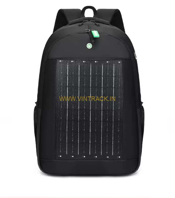 Solar Charging Backpack – Waterproof, Weatherproof Travel Bag with USB Port for Outdoor, Hiking, Camping & Work