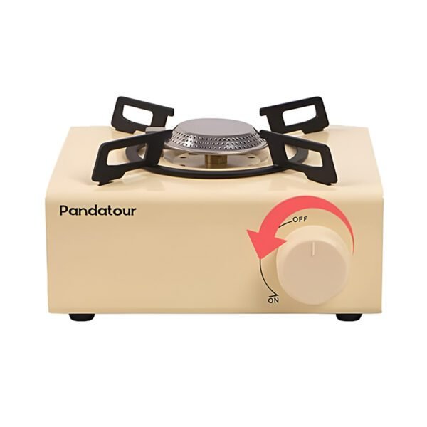 Portable Outdoor Gas Stove – Single Burner Butane Camping Stove with Strong Flame Power, Lightweight & Easy to Carry for Cooking, Picnic & Travel - Image 2