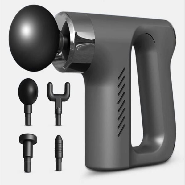 "Deep Tissue Massage Gun for Pain Relief – Portable Percussion Massager with 6 Heads & 30 Speed Levels" - Image 5
