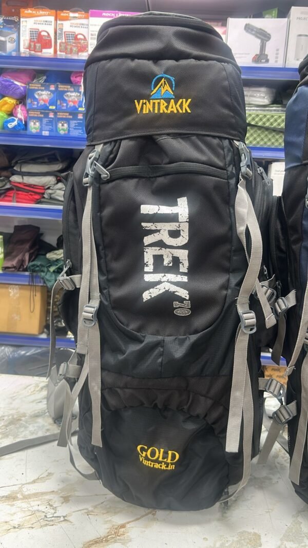 Trek-70 Hiking bag, Trekking Backpack with rain cover Rucksack - 70 L