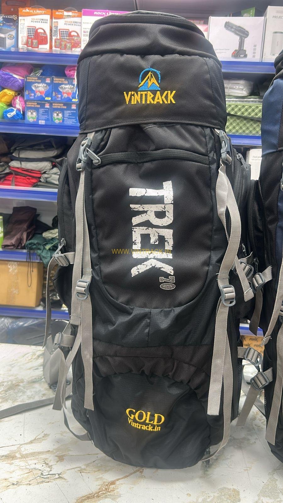 Trek-70 Hiking bag, Trekking Backpack with rain cover Rucksack - 70 L