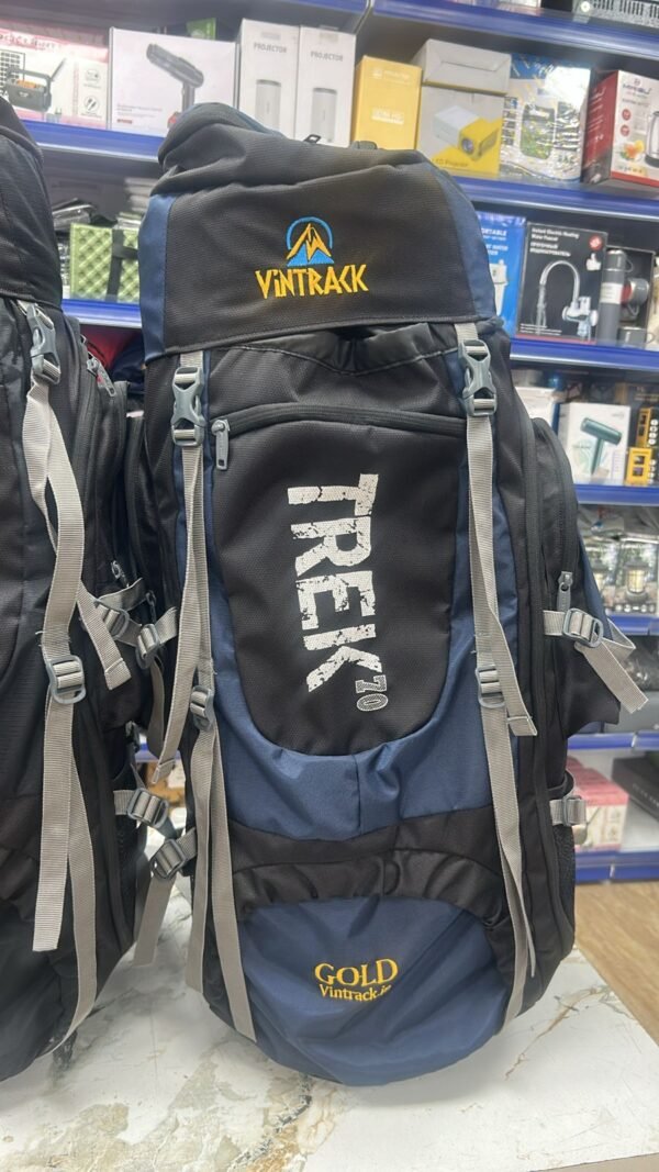 Trek-70 Hiking bag, Trekking Backpack with rain cover Rucksack - 70 L - Image 2