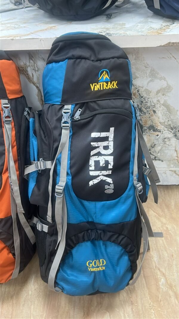 Trek-70 Hiking bag, Trekking Backpack with rain cover Rucksack - 70 L - Image 5