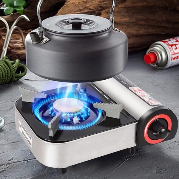 Portable Gas Stove, Butane Gas Camping Stove, 2100 W, with Transport Case, Butane Gas Stove, Outdoor, Camping, Portable Gas Stove, for Home, Restaurant - Image 5