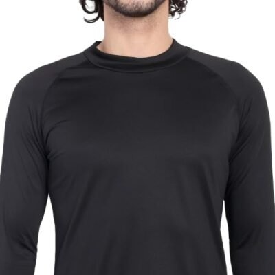 Buy Fleece Men Thermal Upper - EH / 500 | Warm Winter Inner Wear Set for Men | Soft Stretchable Thermal Top | Lightweight Heat Retention Base Layer for Cold Weather, Trekking & Outdoor Activities (XL)