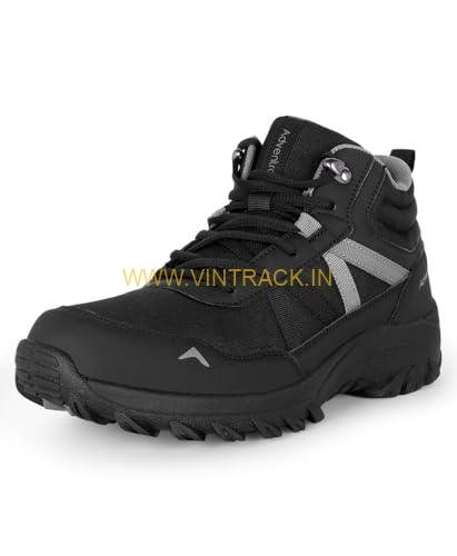 Buy ADVENTRA Men's Mid Ankle Hiking Shoes – Outdoor Trekking Boots for Mountain Trails, Walking & Camping
