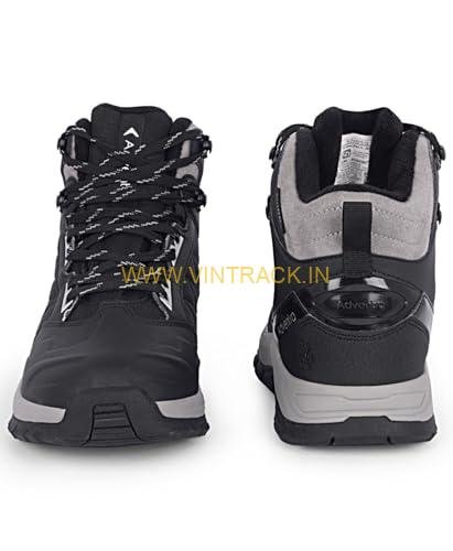 Buy ADVENTRA Men's Mid-Top Waterproof Hiking Boots, Multicolor Trekking Shoes with Anti-Slip Grip, Round Toe, WH 1104 - Image 5