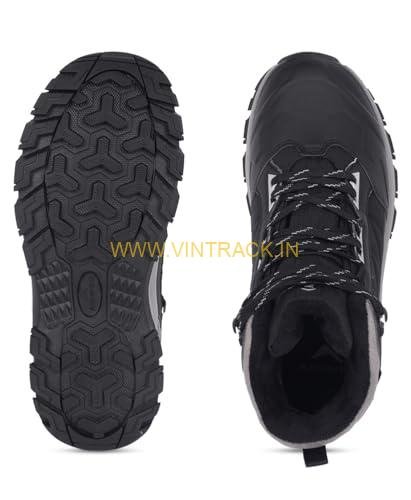 Buy ADVENTRA Men's Mid-Top Waterproof Hiking Boots, Multicolor Trekking Shoes with Anti-Slip Grip, Round Toe, WH 1104 - Image 6