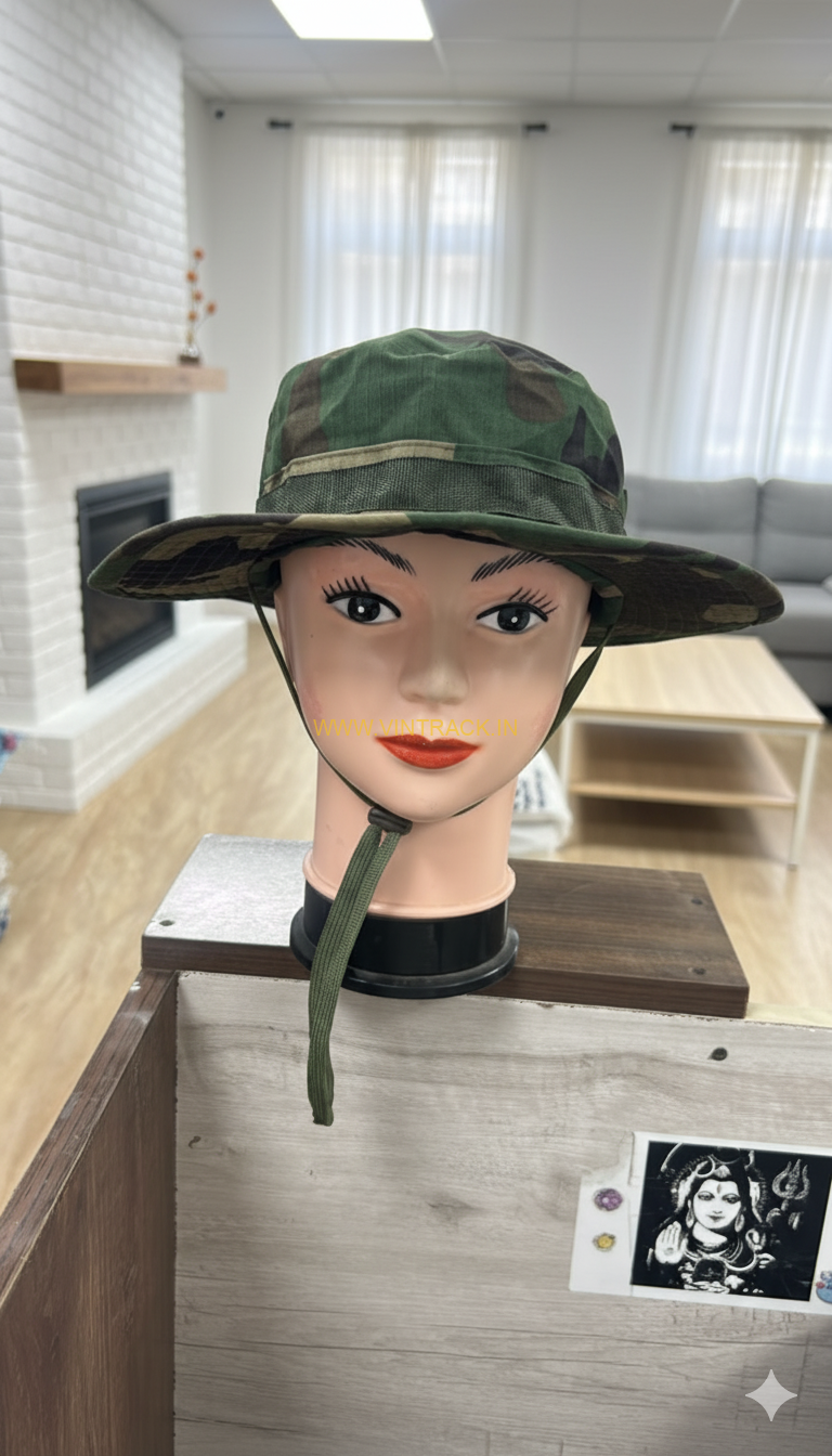 Bucket Hat,Camouflage Cotton Fishing Sun Hat Outdoor Hunting Hat for Child Men and Women